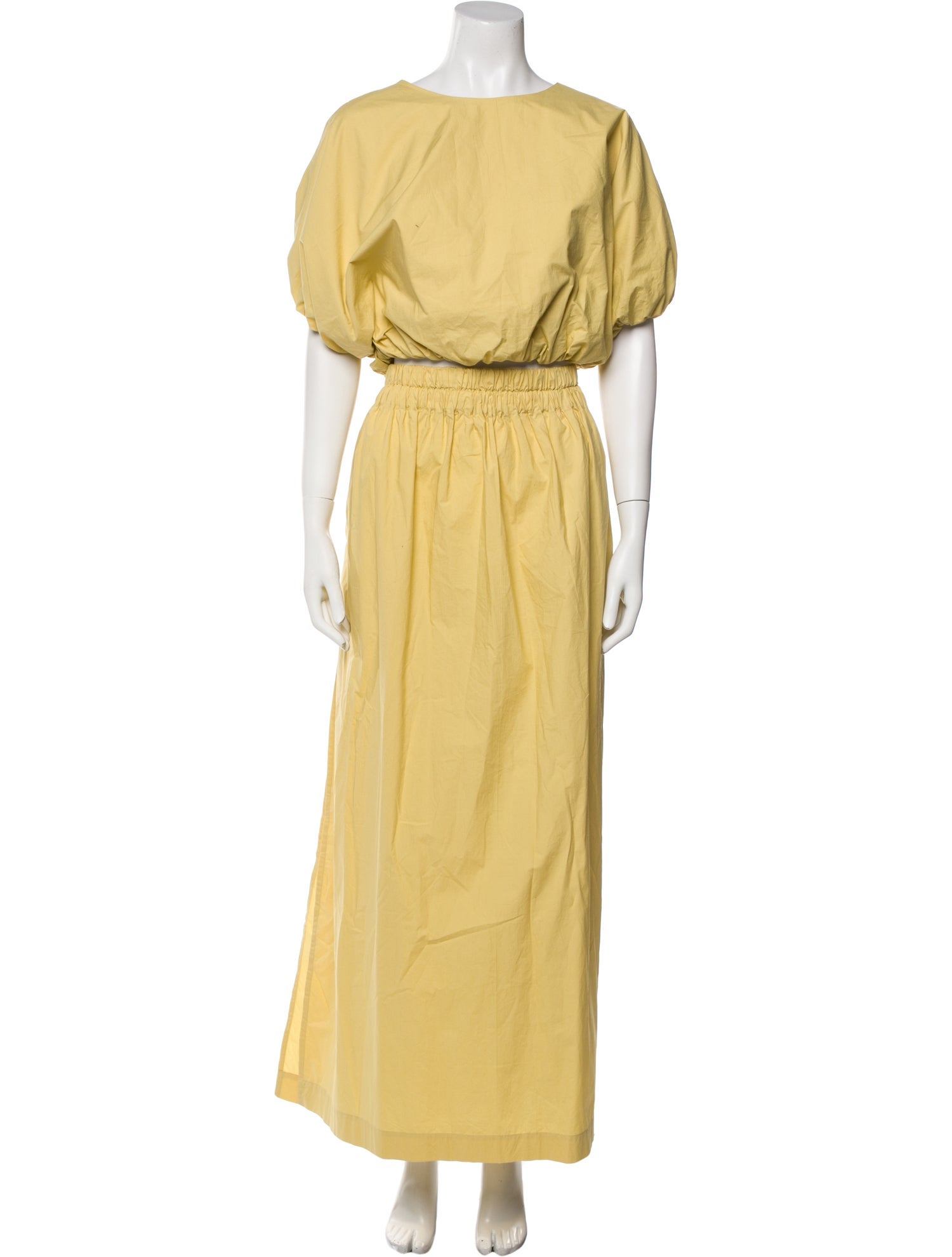 Mikoh Ruffle Embellishment Dress Set