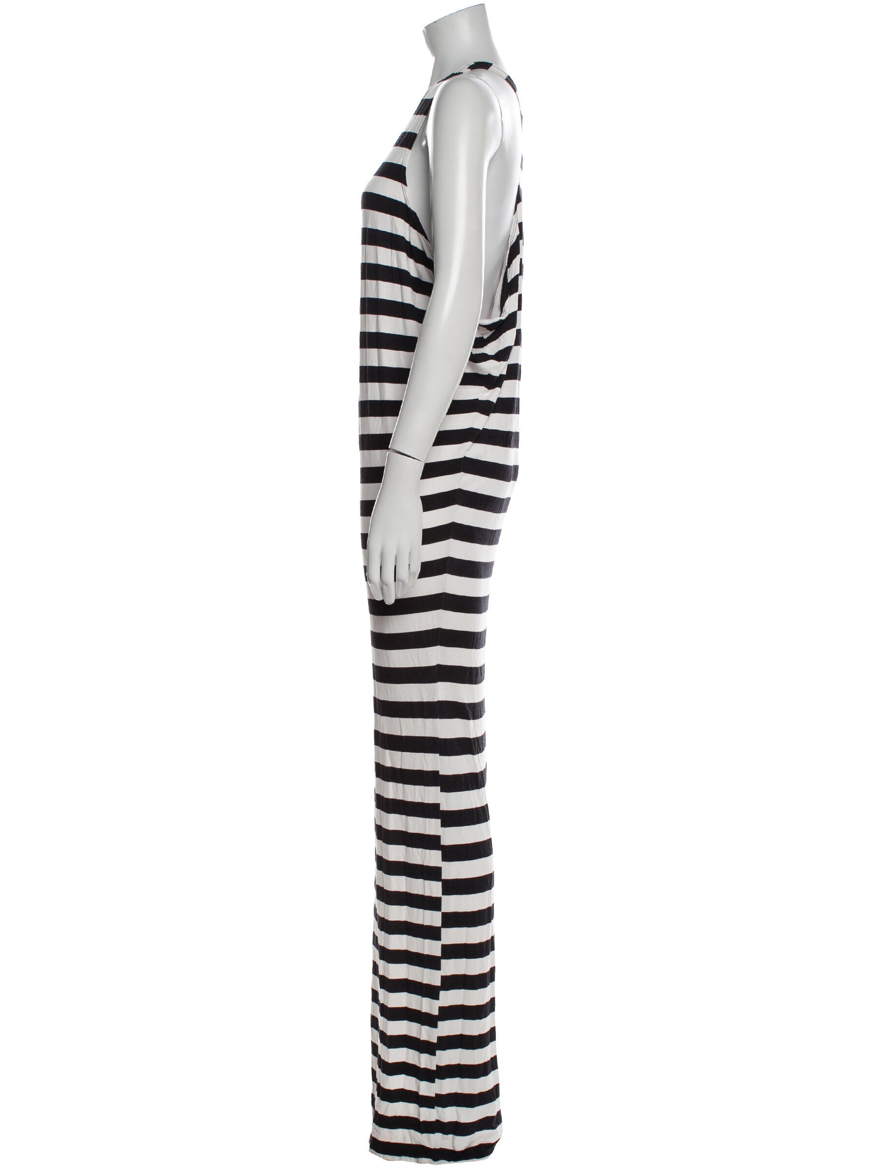 Mikoh Striped Long Dress