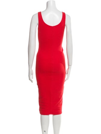 Mikoh Scoop Neck Midi Length Dress