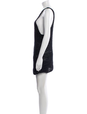 Mikoh Scoop Neck Mini Dress