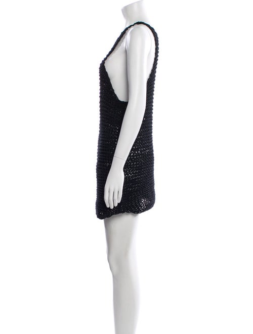 Mikoh Scoop Neck Mini Dress