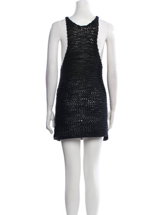 Mikoh Scoop Neck Mini Dress