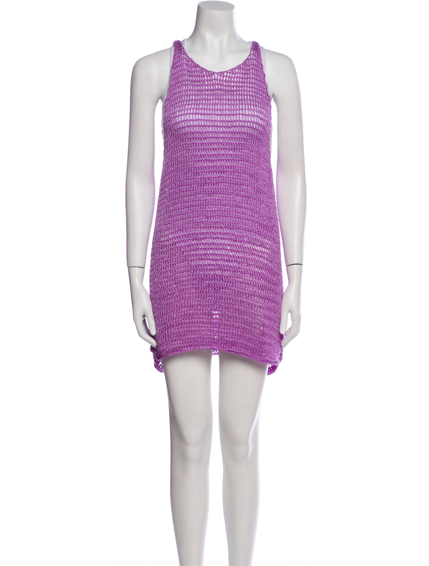 Mikoh Scoop Neck Mini Dress