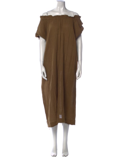 Mikoh Off-The-Shoulder Midi Length Dress