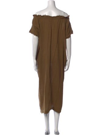 Mikoh Off-The-Shoulder Midi Length Dress