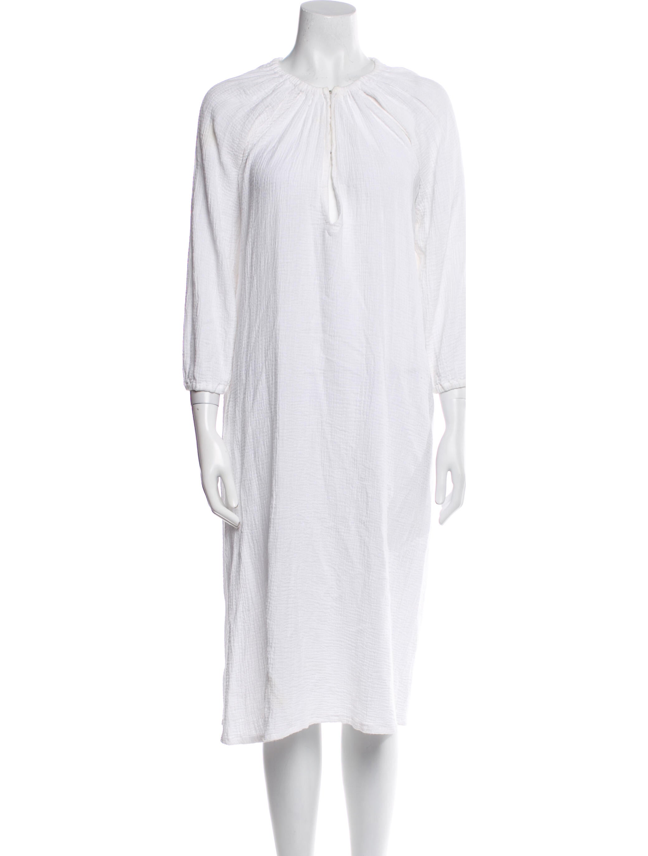 Mikoh Crew Neck Midi Length Dress