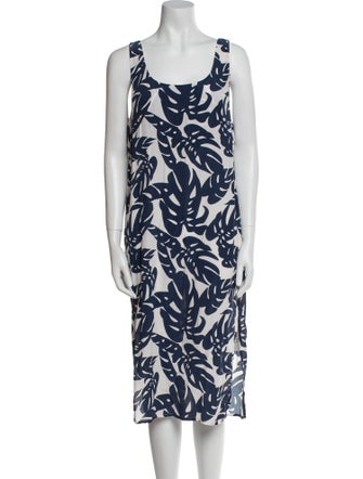 Mikoh Silk Midi Length Dress