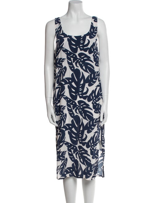 Mikoh Silk Midi Length Dress