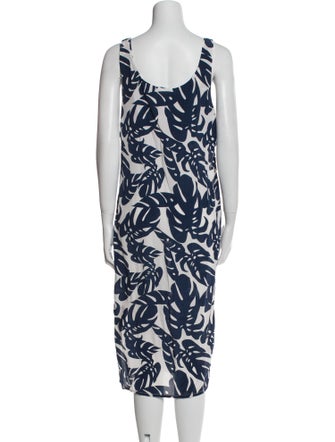 Mikoh Silk Midi Length Dress