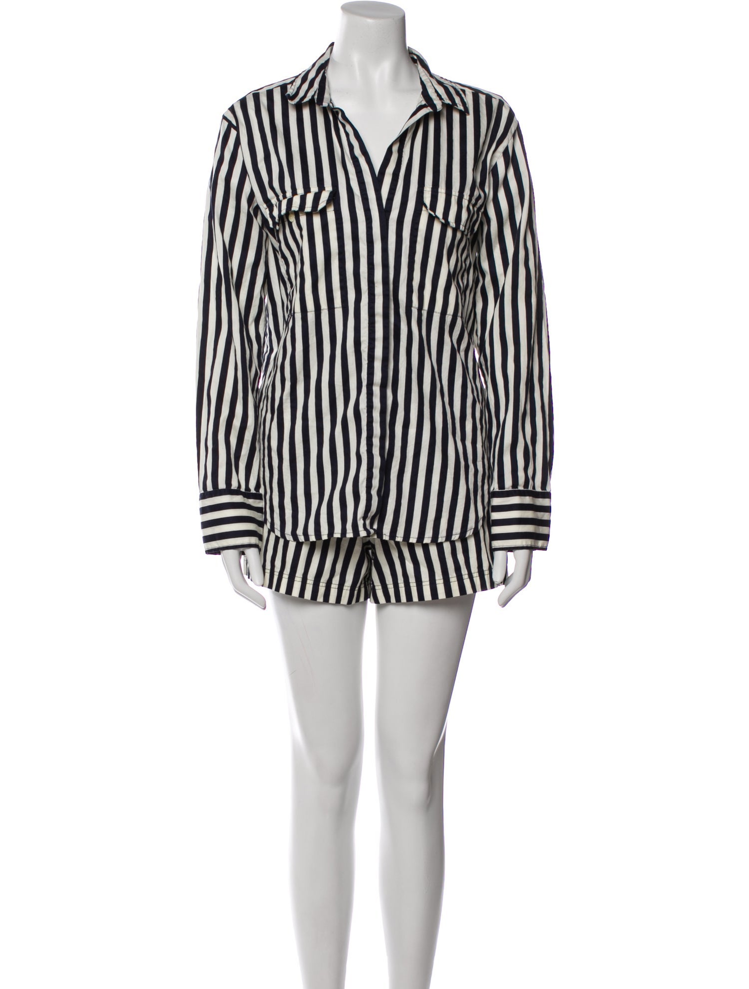 Mikoh Striped Short Set