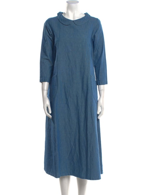 M. Crow Cowl Neck Long Dress