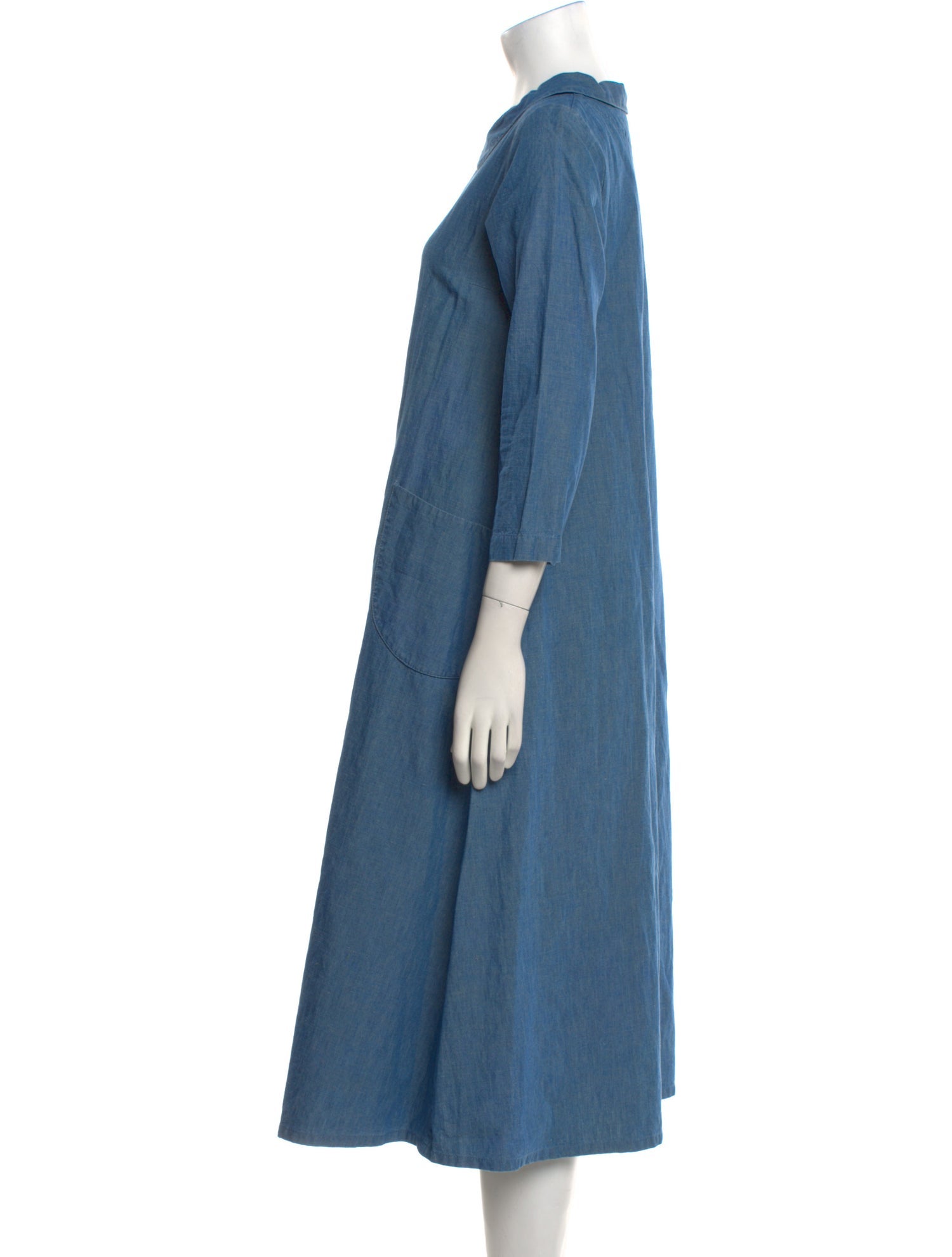 M. Crow Cowl Neck Long Dress