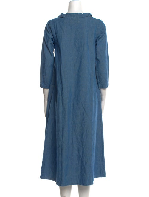 M. Crow Cowl Neck Long Dress