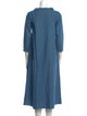 M. Crow Cowl Neck Long Dress