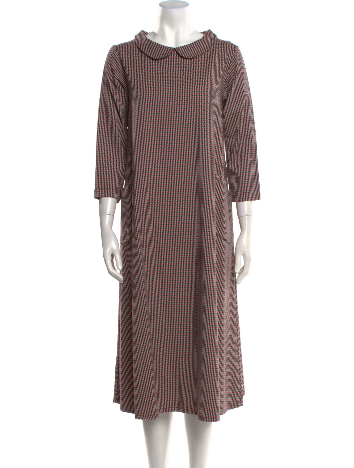 M. Crow Striped Long Dress