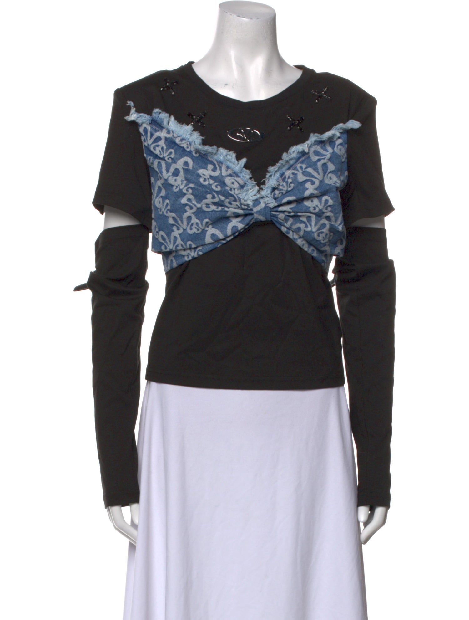 Mukzin Nylon Printed Top