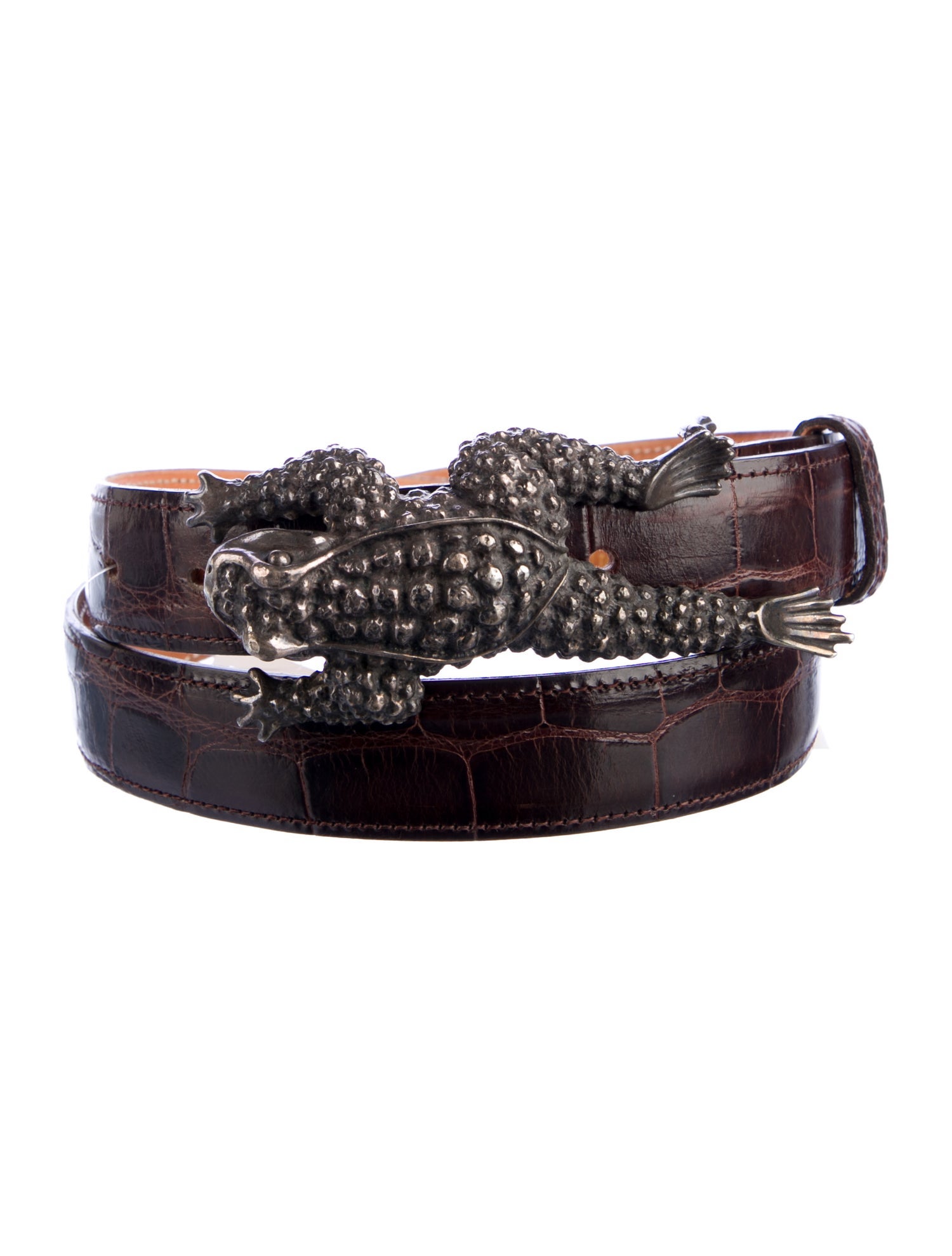 Max Lang Alligator Waist Belt