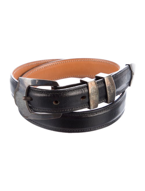 Max Lang Skinny Leather Belt