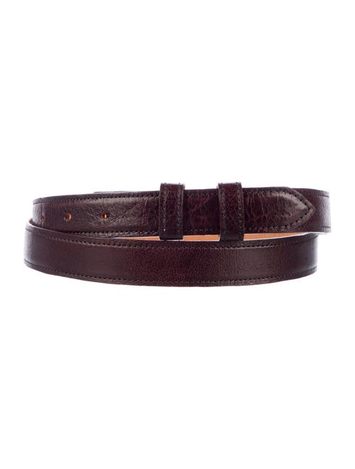 Max Lang Skinny Leather Belt