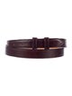 Max Lang Skinny Leather Belt