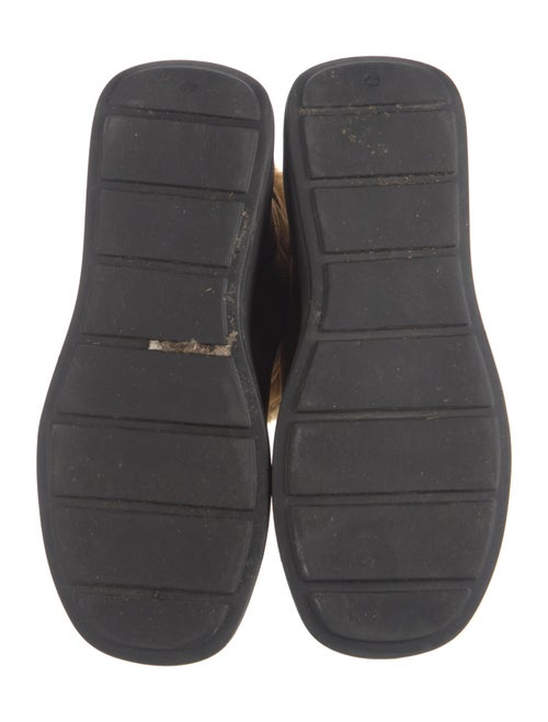 MARIA LUCA Suede Colorblock Pattern Boots