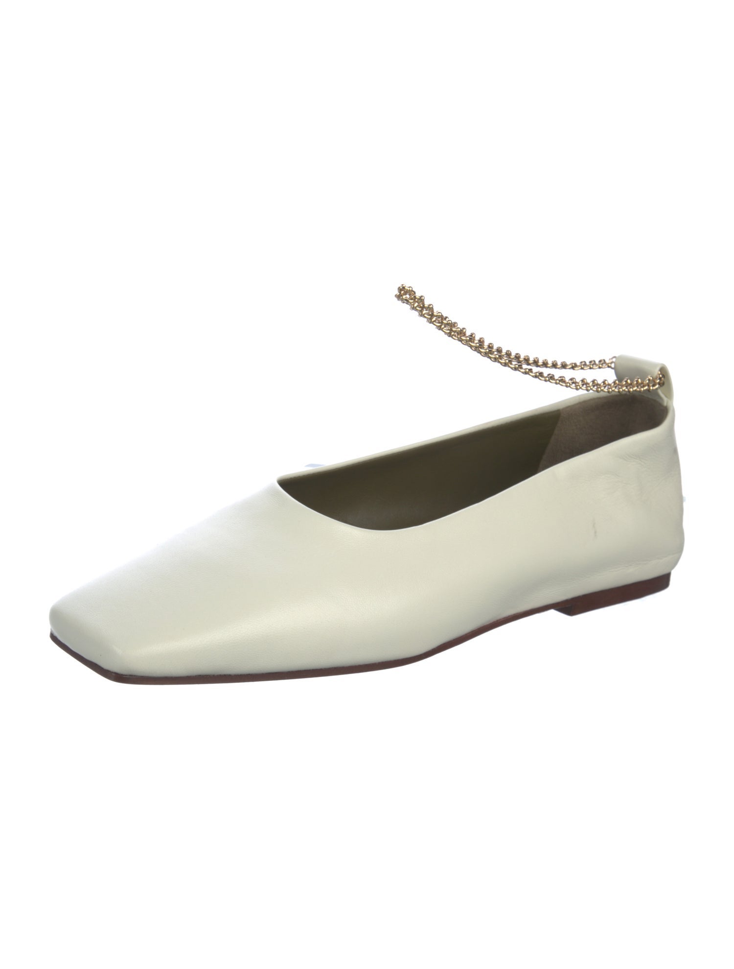 MARIA LUCA Leather Ballet Flats