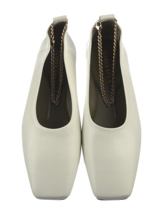 MARIA LUCA Leather Ballet Flats