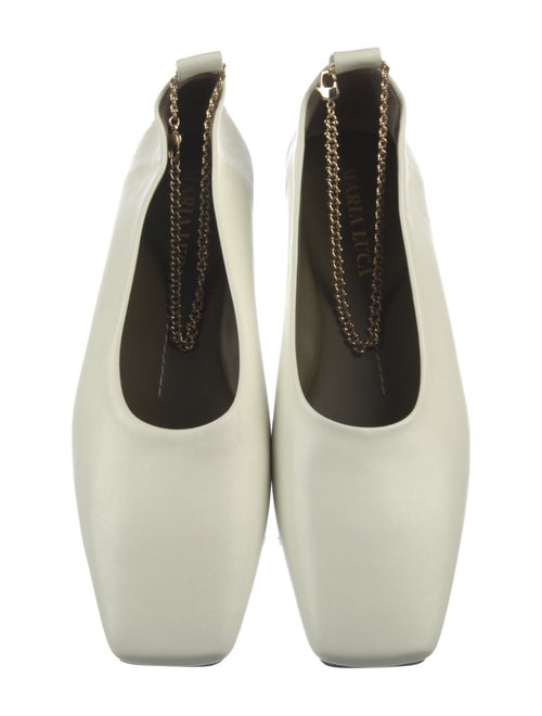 MARIA LUCA Leather Ballet Flats