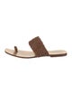 MARIA LUCA Leather Slides