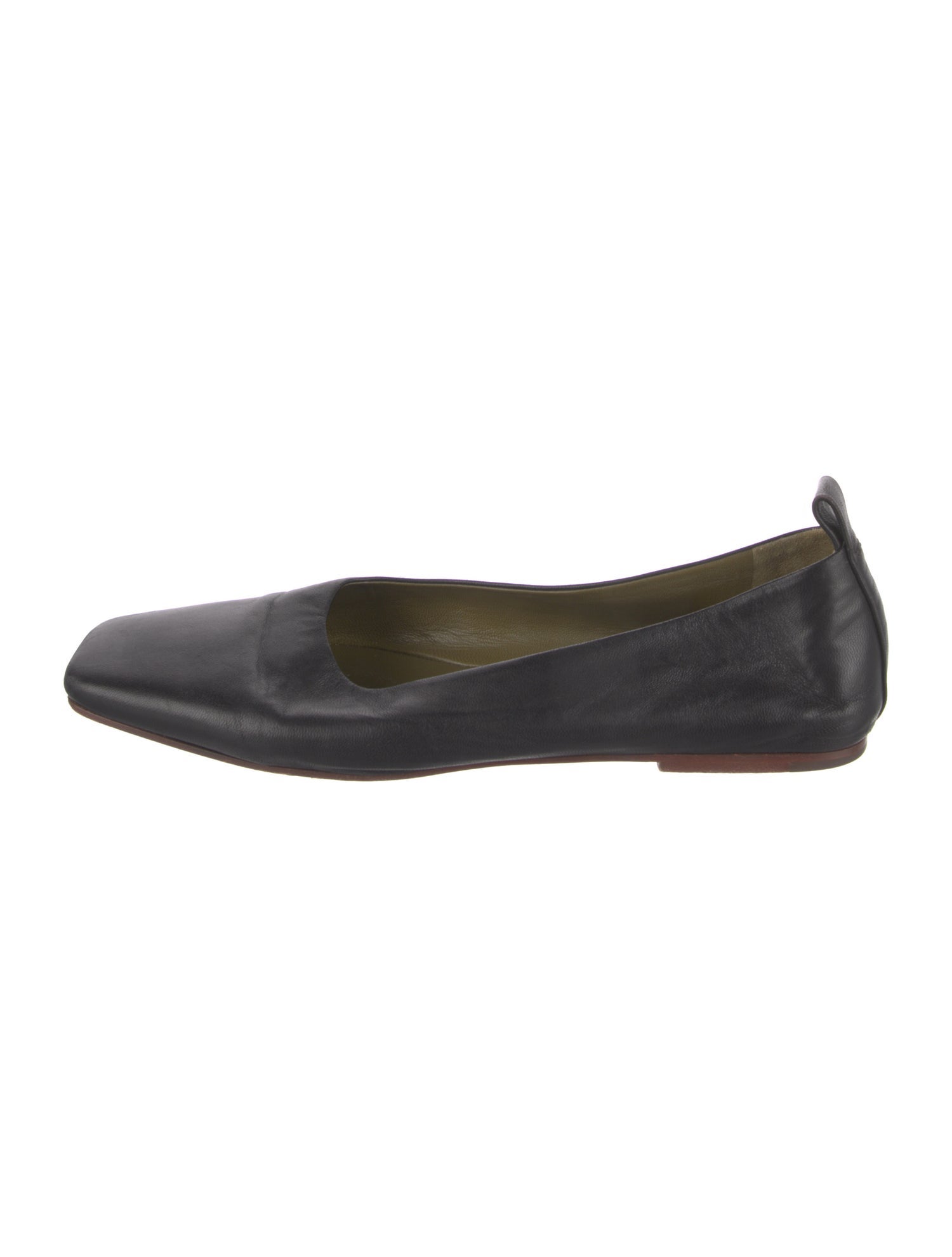 MARIA LUCA Leather Ballet Flats
