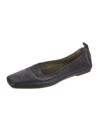 MARIA LUCA Leather Ballet Flats