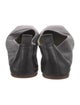MARIA LUCA Leather Ballet Flats