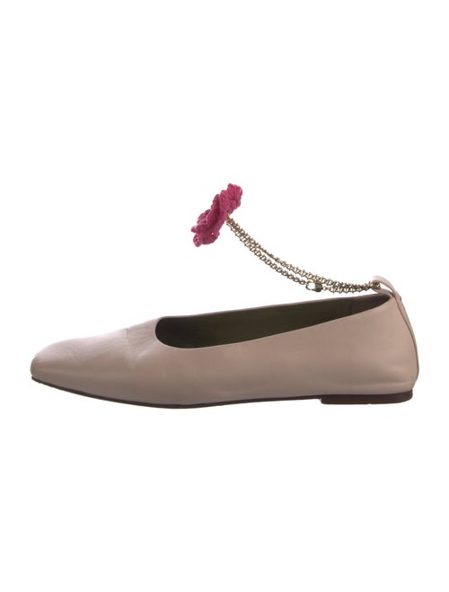 MARIA LUCA Leather Ballet Flats