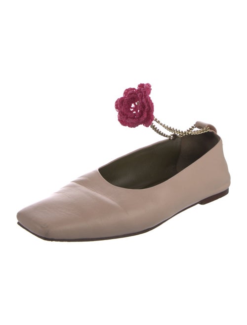 MARIA LUCA Leather Ballet Flats