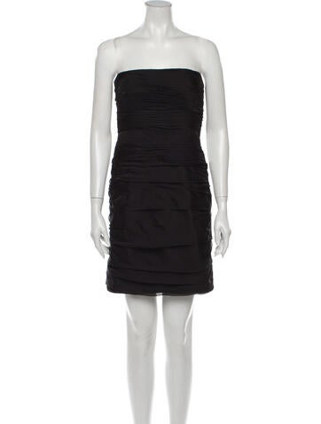 ML Monique Lhuillier Bridesmaids Dresses Strapless Mini Dress US 4 | S