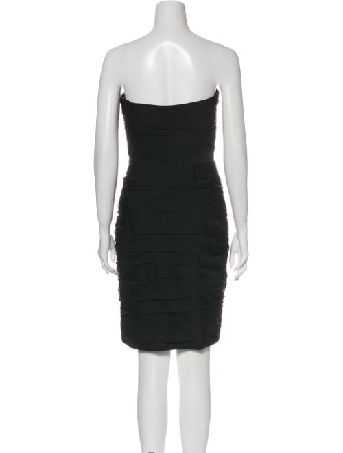 ML Monique Lhuillier Bridesmaids Strapless Mini Dress