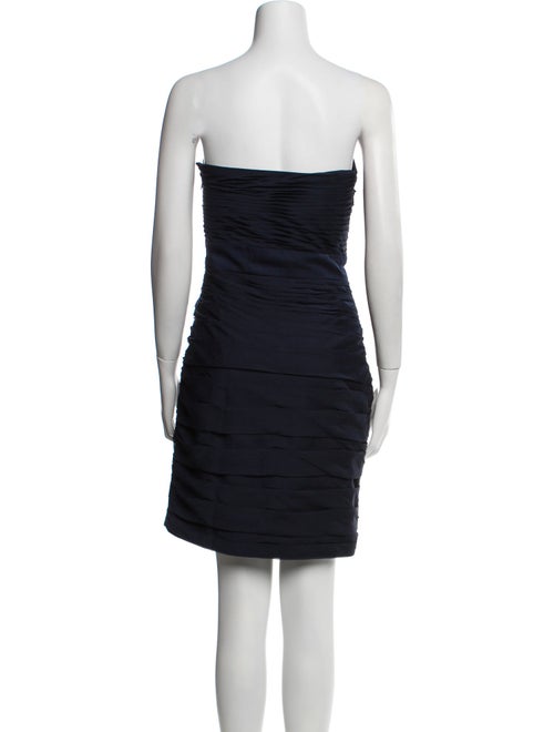 ML Monique Lhuillier Bridesmaids Strapless Mini Dress