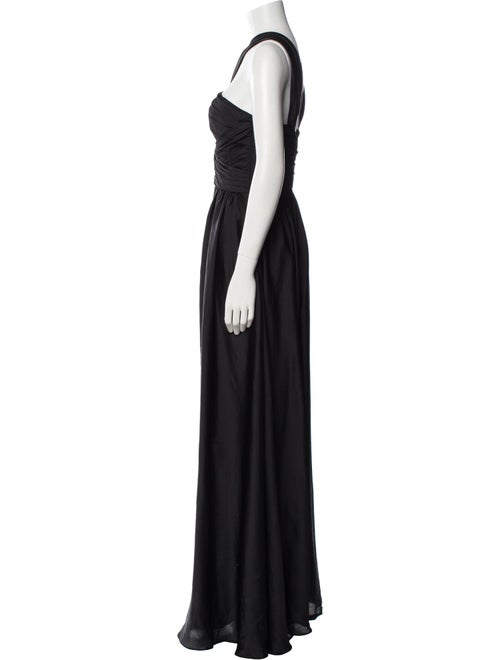 ML Monique Lhuillier Bridesmaids Halterneck Long Dress