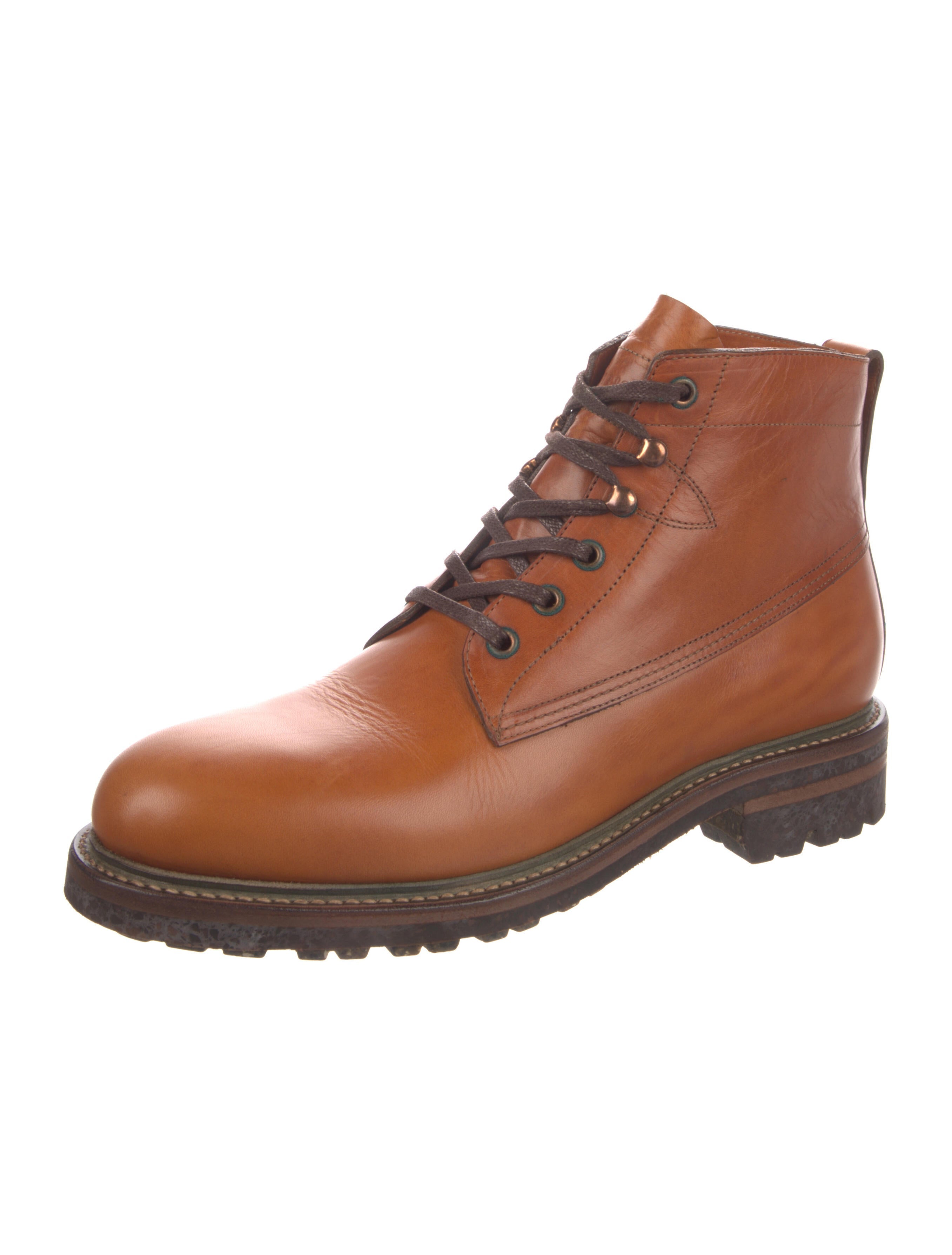 Milden Leather Lace-Up Boots