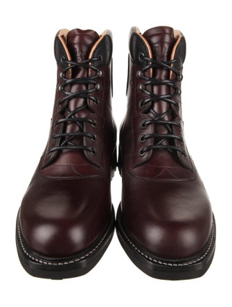 Milden Leather Combat Boots