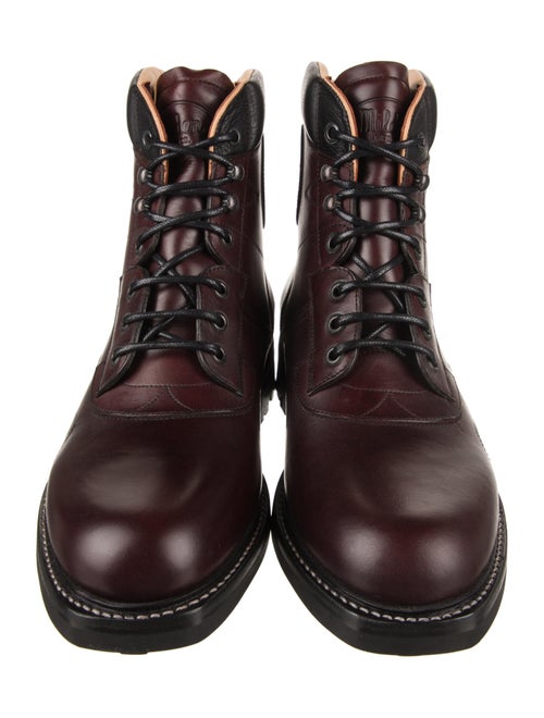 Milden Leather Combat Boots