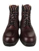 Milden Leather Combat Boots