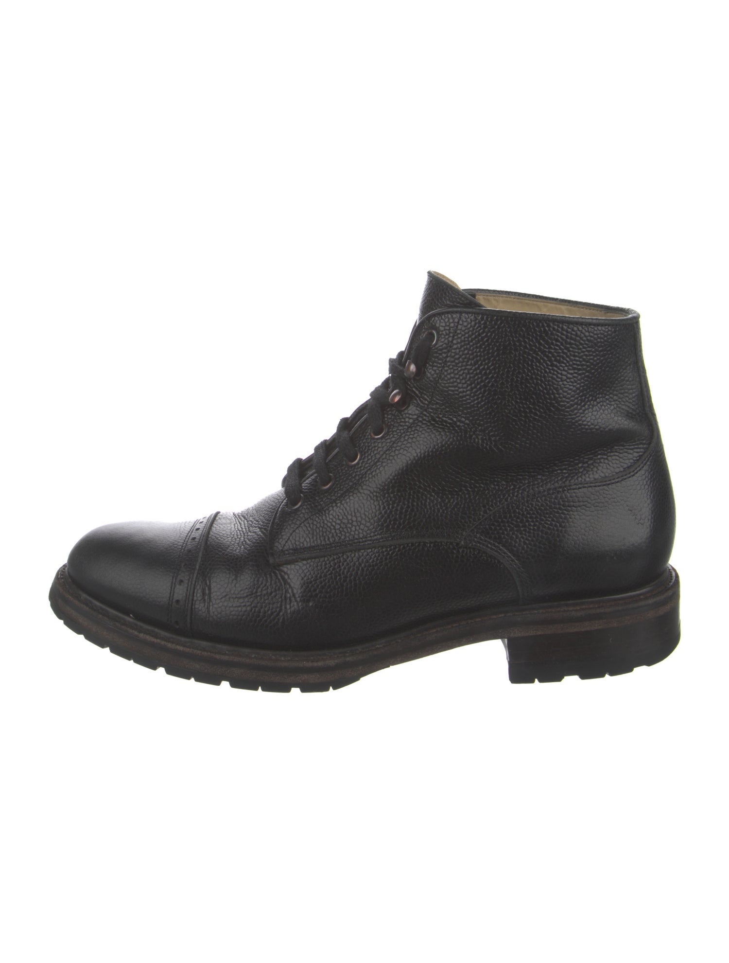 Milden Leather Lace-Up Boots