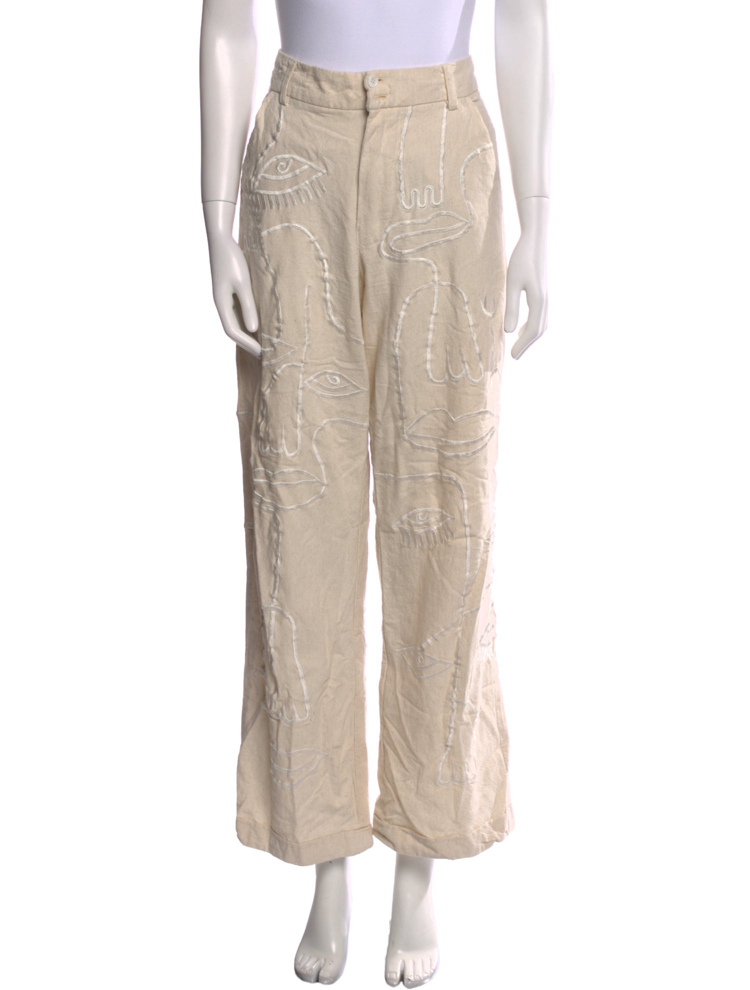 Maison Les Énervés Straight Leg Pants