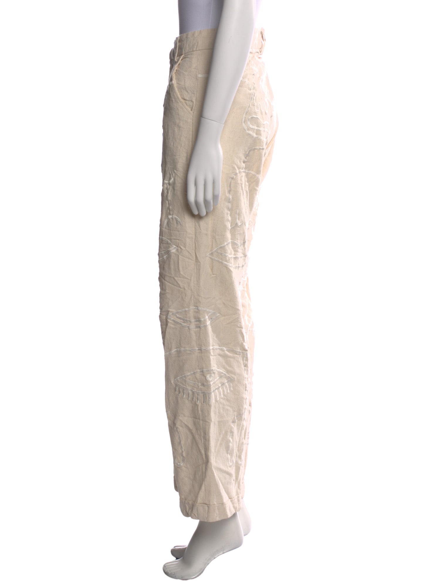 Maison Les Énervés Straight Leg Pants