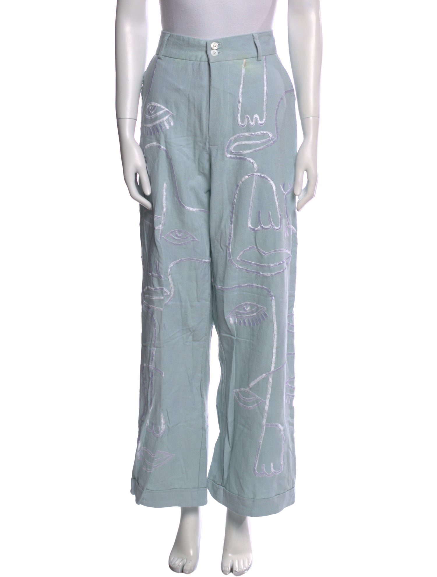 Maison Les Énervés Wide Leg Pants