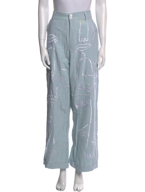 Maison Les Énervés Wide Leg Pants