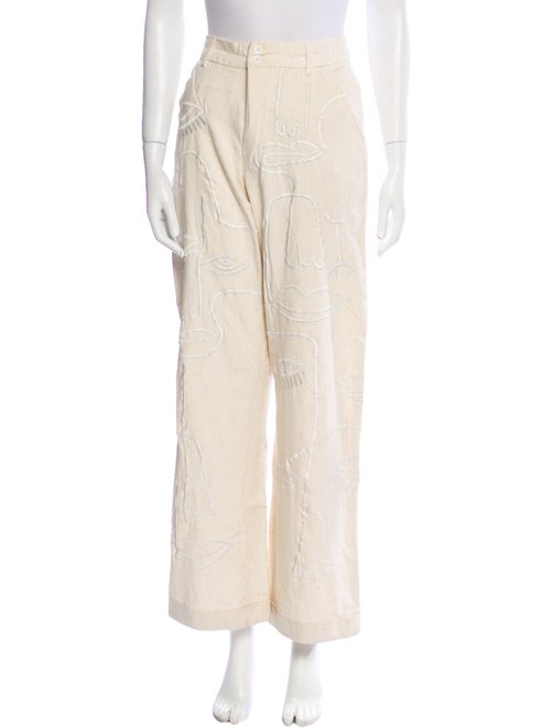 Maison Les Énervés Wide Leg Pants