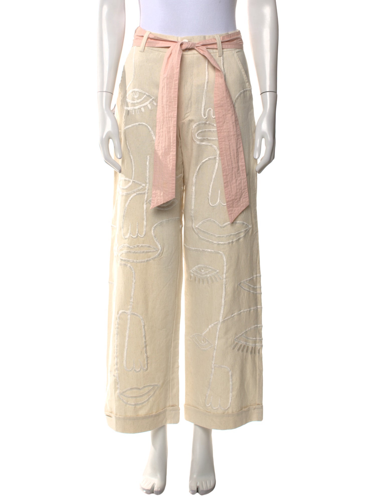 Maison Les Énervés Wide Leg Pants