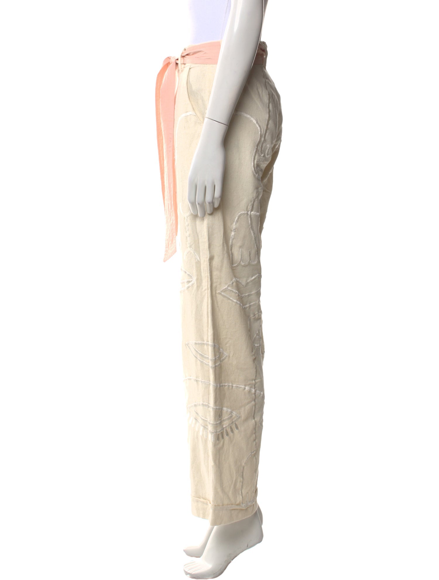 Maison Les Énervés Wide Leg Pants